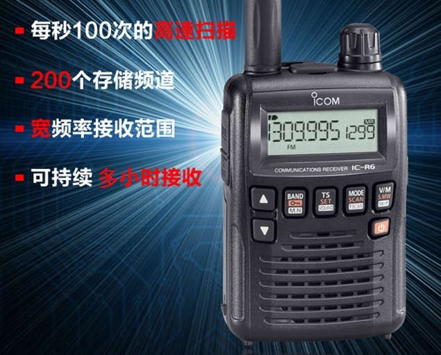 手持對講機(jī)IC-R6